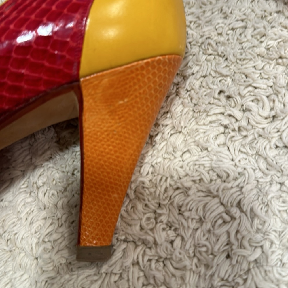 Color block heel - Picture 6 of 6